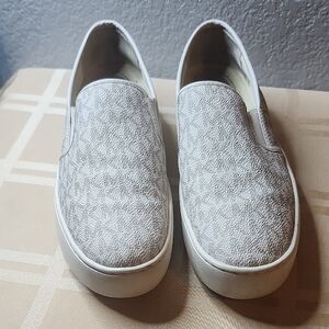 MICHAEL Michael Kors Teddie Signature Logo Slip-On Sneaker